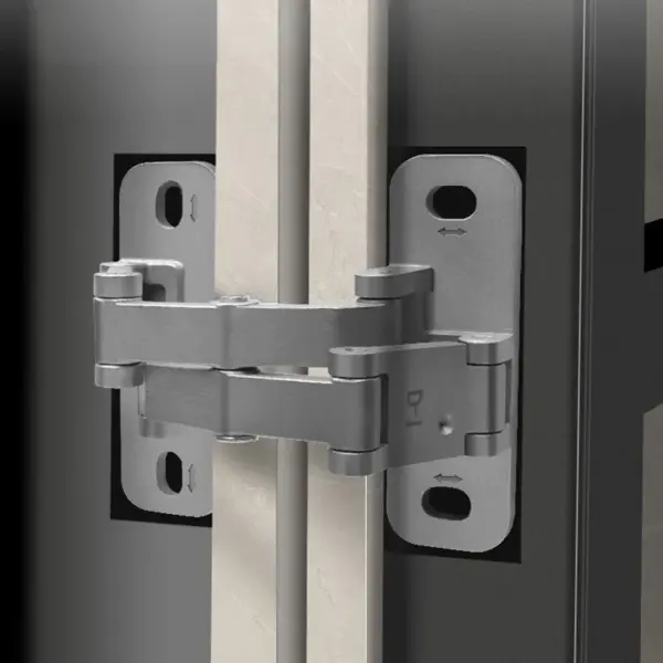 Multifunctional Large Opening Door Hinge Heavy-duty Door Hinge Stainless Steel Folding Hinge 1PC Invisible Stone Door Hinge
