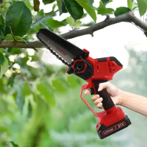 1500mah One-Hand Handheld Electric Compact Portable Chainsaw Rechargeable Battery Powered, For Tree Trimming