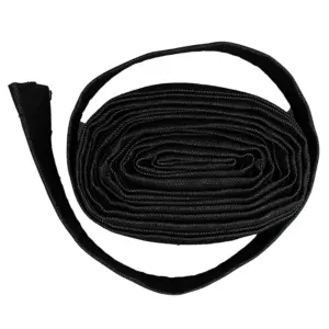 25FT Flexible Abrasion Resistant Sleeve for Hydraulic Hose Tig Welding Torch Cables Plasma Lines Wiring Harness Flame Retardant