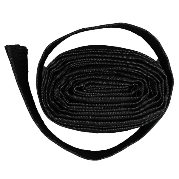 25FT Flexible Abrasion Resistant Sleeve for Hydraulic Hose Tig Welding Torch Cables Plasma Lines Wiring Harness Flame Retardant
