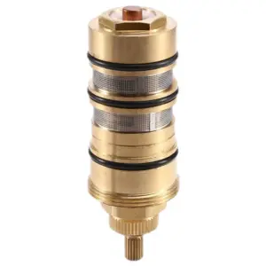 YANA50I Brass Replacement Thermostatic Cartridge Faucet Water Temperature Control Shower Mixer Valve Bar Repair Kit For Bathroom