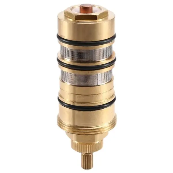YANA50I Brass Replacement Thermostatic Cartridge Faucet Water Temperature Control Shower Mixer Valve Bar Repair Kit For Bathroom