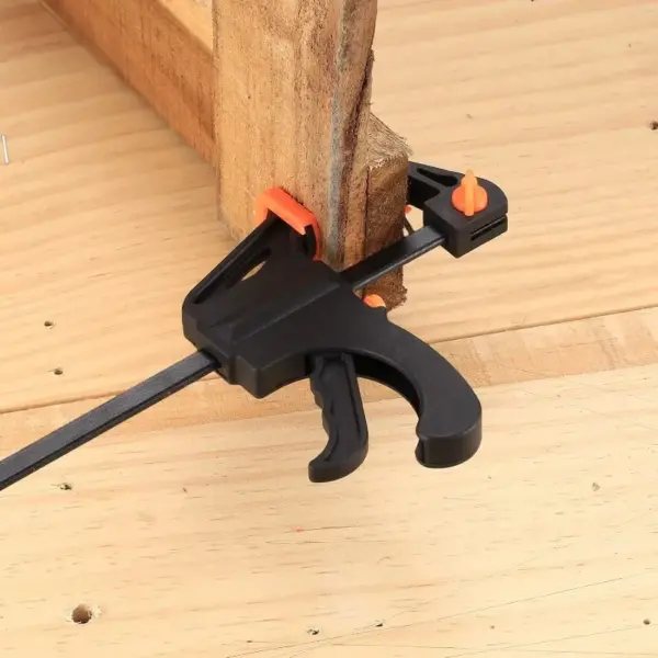 4/6/8/10 Inch Woodworking Work Bar F Clamp Clip Quick Ratchet Release Speed Squeeze WoodWorking DIY Carpentry Gadget Hand Tools
