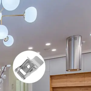 20Pcs Downlight Spring Clips High Hardness Recessed Light Retaining Clamps for LED Panel Lights Spotlights Ceiling Lamps