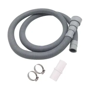 200/150/70cm Drain Pipe Washing Machine Dishwasher Drain Waste Hose Extension Pipe With Hose Clamps Set Wash Machine Accessories