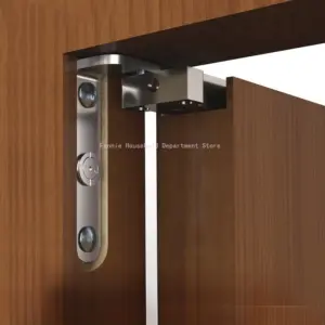 1-Set 3D Adjustable Heavy Duty Concealed Hinge for Invisible Door Wooden Door with Top Bottom Pivot
