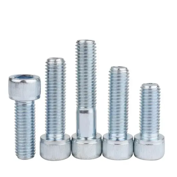 M8 M10 M12 M16 12.9 Grade Blue Zinc Plated Hex Socket Cap Head Screws