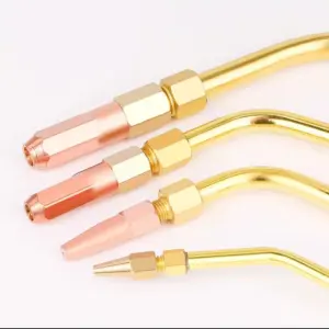 Welding Gun Nozzle Welding Torch Nozzle H01-2-6-12-20 Copper Welding Plum Blossom Nozzle Acetylene Propane Gas Liquefied Gas