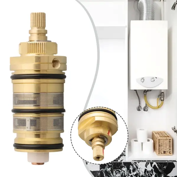 Faucet Cartridges Thermostatic Valve Shower Mixer Valve Temperature Control For Bath Mixer Tap Repair Kit Replacement