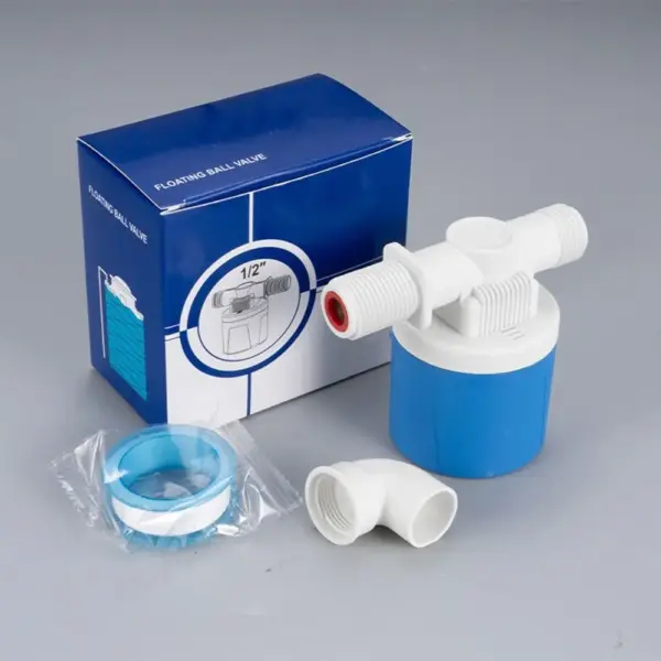 1Pc New Automatic Water Float Valve 1/2" Male Thread Side Inlet Water Level Control Valve Tank Valve Aquariums