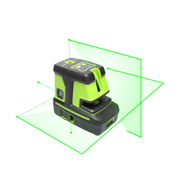 HUEPAR Self-leveling Laser GIM5G , Multi Green 2 Lines 5 Dots Cross Line Laser LevelHot Sales Cheap And Fine