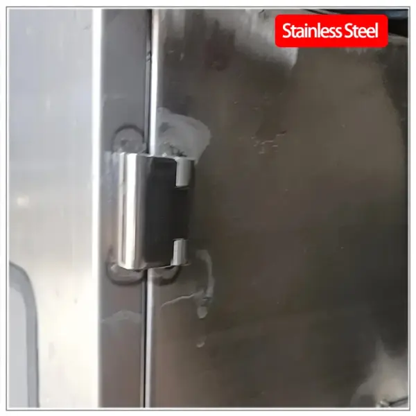Industrial Stainless Steel Hinge for Electrical Equipment Precision Cast Heavy Duty Machinery Chassis Cabinet Door
