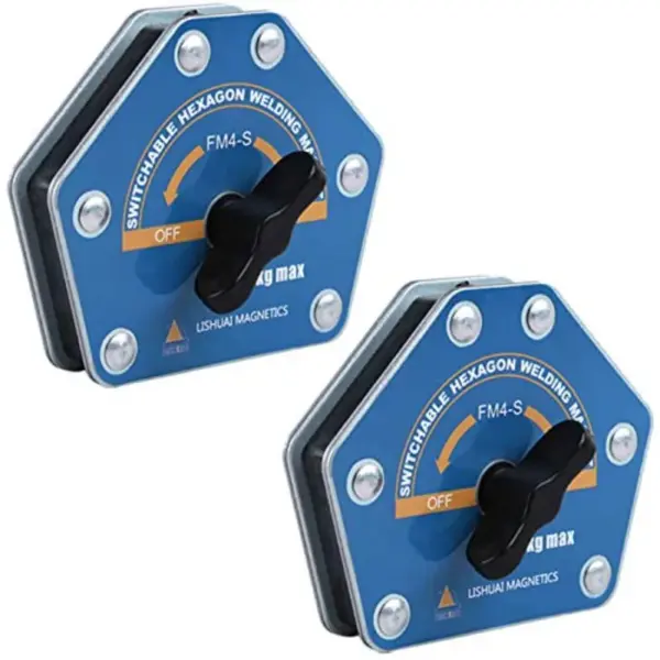 On-Off Switchable Welding Magnets and Clamps Magnetic Welding Square Strong Hand Tools Strong Arc Welding Clamp Multiple Styles