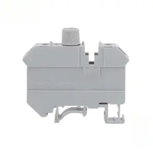 10Pcs UK10-HES1 Gray Fuse Terminal Block UK10RD DIN Rail Mounted 10mm Fuse Holder Industrial Electrical Circuit Protection