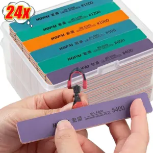 MS-E400-1500 Handmade Polishing Rod Reusable Semi-rigid Sanding Sticks For Plastic Model Assembling Model Polishing Grinder Tool
