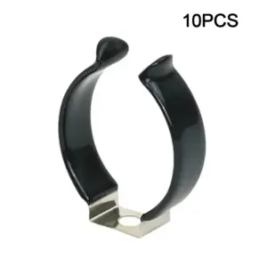 10PCS Spring Terry Clips Narrow Base Tool Spring Terry Clips Heavy Duty Clamps Pipes Hardware Accessories Storage Hangers Set