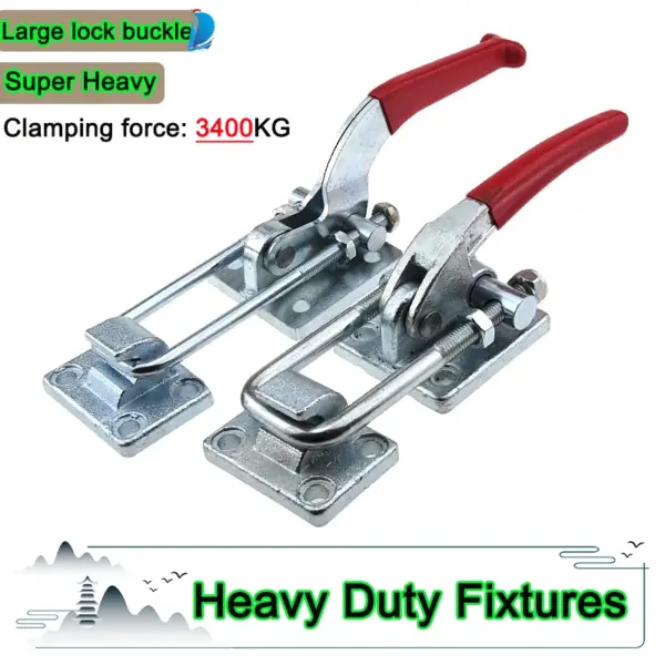 Heavy Duty Quick Fixture Clamping Tool Large Lock Buckle Locking Buckle Box Buckle Quick Clamping Device, Door Bolt camp