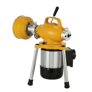 Automatic Electric Snake Pipe Cleaner Plastic Spring Pumbling Sewer Drain Cleaning Machine New Condition