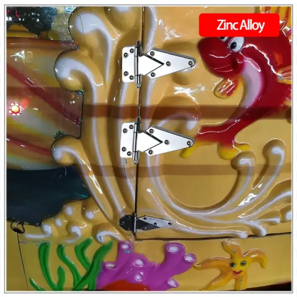 Zinc Alloy Hinges for Industrial Electrical Equipment Large Opening Truck Containers Special Vehicles Heavy-Duty Duty Hinges