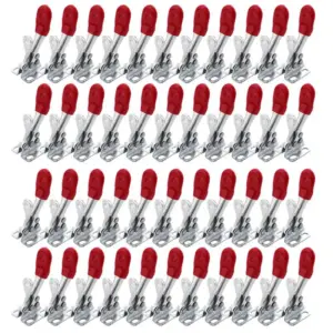 ABUL-40 PCS 60 Lbs Antislip Covered Hand Tool Toggle Clamp Horizontal Clamp 201A