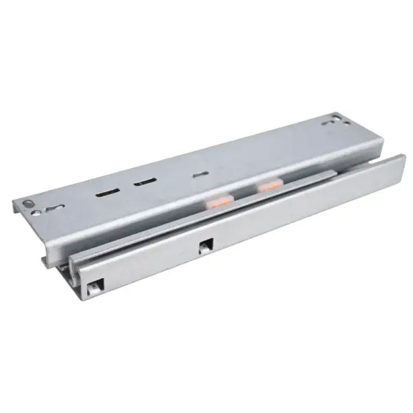 Bottom Mount Underfloor Drawer Runners with Silent Soft Close Technology Full Extension Slides for Cabinet Drawer Systems