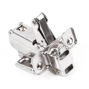 Heavy Duty 165 Degree Spring Door Hinge with Screws for Bathroom and Kitchen Corner Cabinets Adjustable Opening 135 170 Degrees