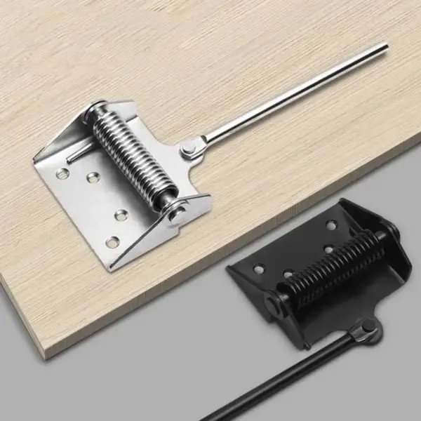 Adjustable Hydraulic Spring Door Closer Self Closing Hinge Soft Close Automatic Buffer Concealed Mount Heavy Duty Hardware
