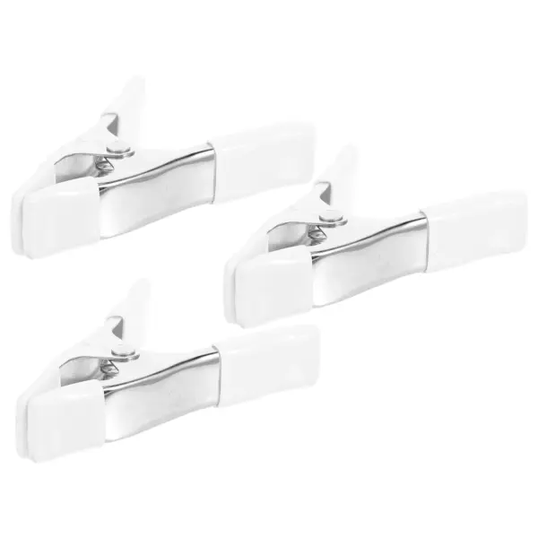 3Pcs Professional Backdrop Clips Spring Clamps Heavy Duty for Photography Videography Clamps Set Plastic Clips for Hanging