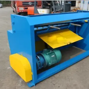 Manual sheet metal shearing small machinery for cutting steel plates Electric shearing machine