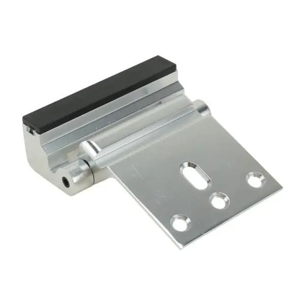 1Pcs Thickened Aluminum Alloy Door Lock Hinge Stiffener Heavy Duty Door Lock Part for Enhanced Security Smooth Closing Noiseless