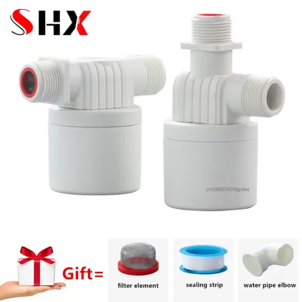 1/2" 3/4" 1" Male Thread Floating Ball Valve Automatic Water Level Control Valve Water Tank Water Tower Vertical exterior Valve