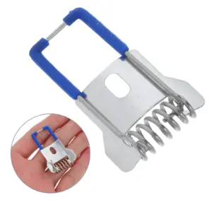 10Pcs LED Downlight Spring Clamps Recessed Light Retaining Clips Easy Install Sturdy Lighting Fixtures for Panel Spot Corridor