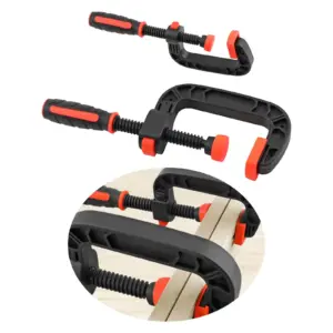 2 inch 3 inch C Clamp Set Portable Heavy Duty Easy to Use Sturdy for Woodworking