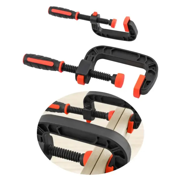 2 inch 3 inch C Clamp Set Portable Heavy Duty Easy to Use Sturdy for Woodworking