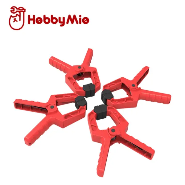 HOBBY MIO Seamless Auxiliary Clamp 4PCS Model Parts Plastic Clips DIY Model Making Tools