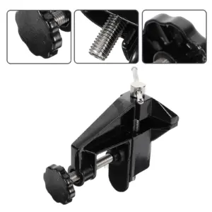 Mini Table Clamp Aluminum Alloy Small Vise Portable Workbench Tool Drill Press Vise Jewelry Hobby Clamp for Precision