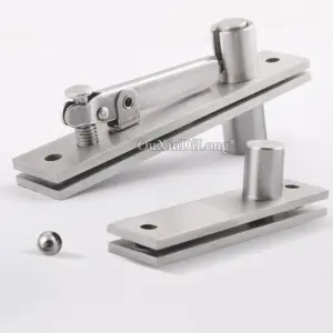 HOT Stainless Steel Heavy Duty Door Pivot Hinges 360° Freely Rotary Invisible Hidden Door Hinges Install Up & Down Loading 150KG