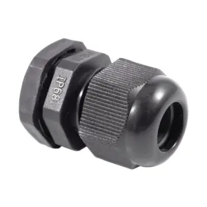ABWZ-100 X Black Plastic Waterproof Connector PG11 5-10Mm Diameter Cable Gland