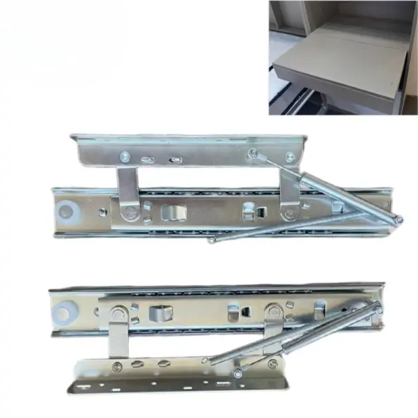 Hidden Section Track Upward Extension Slide Drawer Invisible Furniture Side Installation Extended Slide Desk Lifting Multi