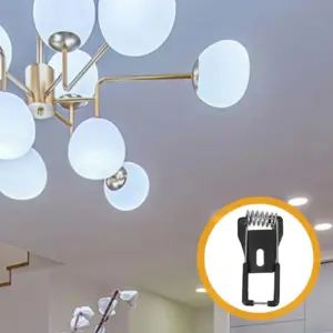 20Pcs Downlight Recessed Light Clips Ceiling Light Spring Clamp Lighting Accessories Strong Fastening Robust Construction Easy