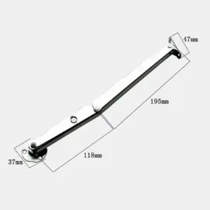 Lid Support Hinge Gas Spring Adjustable Stopping Pneumatic Lid Lifters Gas Struts for Furniture Case Toy Box Cabinet Window