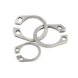 6–45mm 304 Stainless Steel C-Type External Retaining Ring, Shaft Snap Ring, Open Circlip, GB894/DIN471