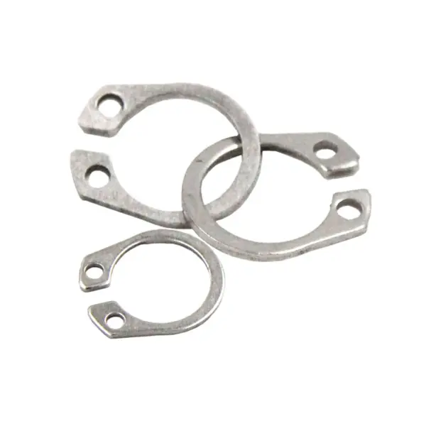 6–45mm 304 Stainless Steel C-Type External Retaining Ring, Shaft Snap Ring, Open Circlip, GB894/DIN471