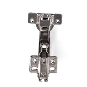 Nickel Plated Cabinet Hinge 165 Degree for Heavy Duty Door Applications in Cupboards Bathrooms and Wine Cabinets