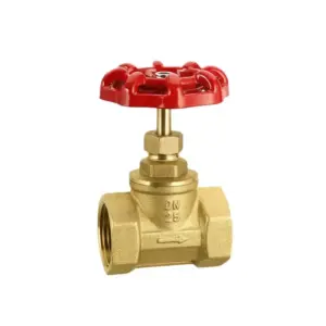 Brass Gate Valves female Thread 1/8 1/4 3/8 1/2 3/4 1 1-1/4 Tap Water Valve Switch Valve Internal Thread Gate valves