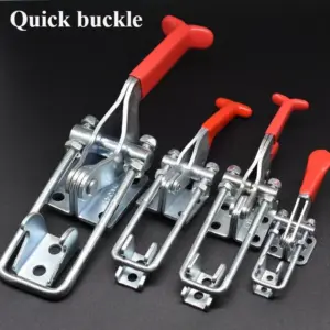 304 Stainless Steel Quick Fixture Lock Buckle Quick Press Door Bolt Clamp Lock Box Buckle Adjustable Clamp Clamping Tool