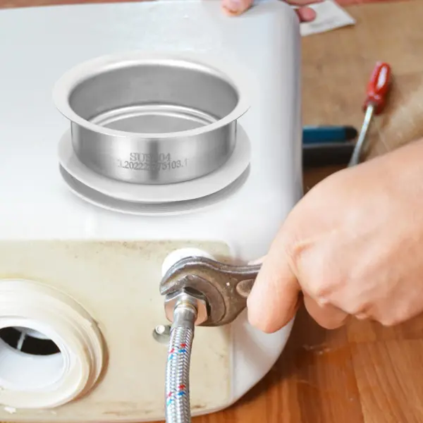 Stainless Steel Toilet Flange Sealing Ring Odor Leak Prevent Toilet Bowl Seal Gasket Replacement Universal Bathroom Repair Part