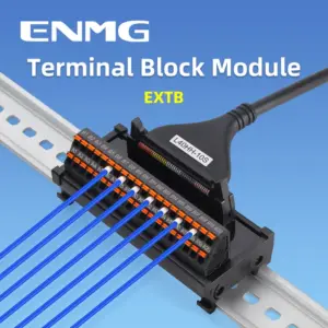 ENMG DIN Rail Terminal Block DB9 Core 25 37 50 Pin Male Female Connector PLC Module