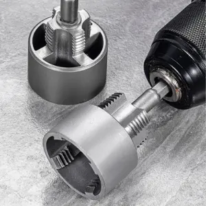 Integrated Pipe Threading Tool Electric Drill Internal External Threader Multifunctional Ergonomic Plumbing Accessories For