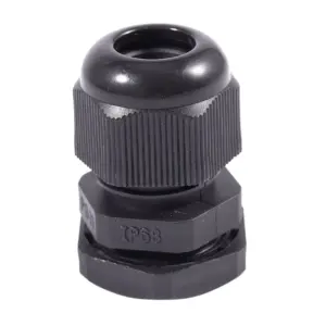 AT21-100 X Black Plastic Waterproof Connector PG11 5-10Mm Diameter Cable Gland
